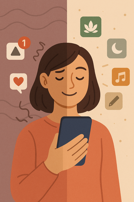 Turning your phone into a wellness tool rather than a stress source